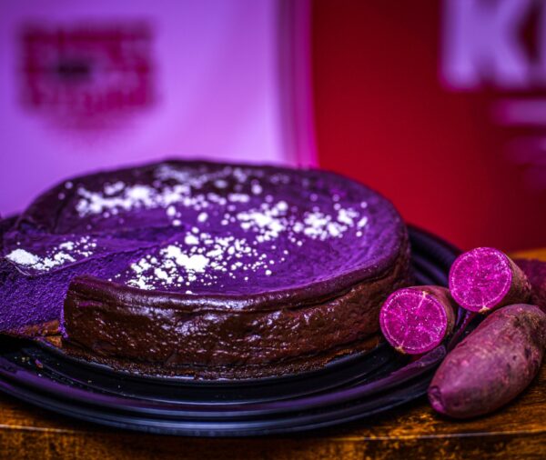 Ube cheesecake